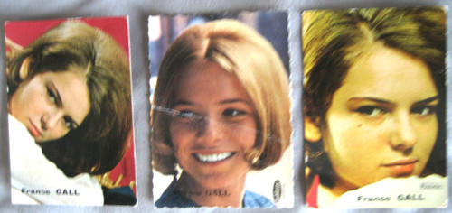 Cartes publistar france gall - france,