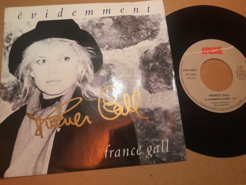 France gall autographe - gall,