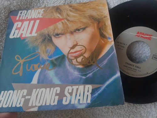 France gall autographe - autographe, 45t