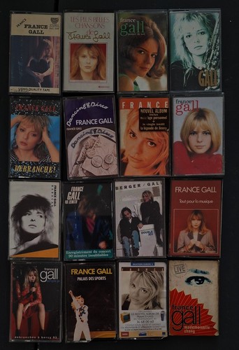 France gall lot k7 - gall,