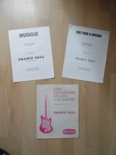 Lot partitions chansons - lot,