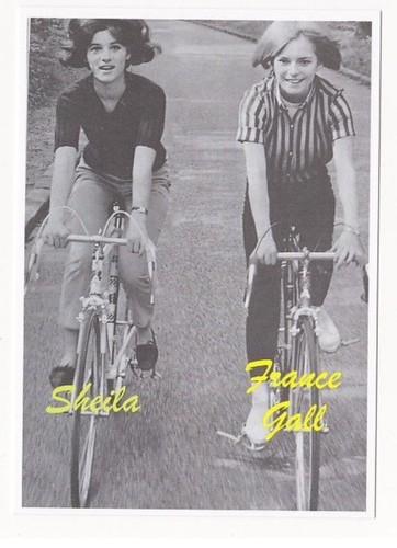 Sheila france gall carte - et,